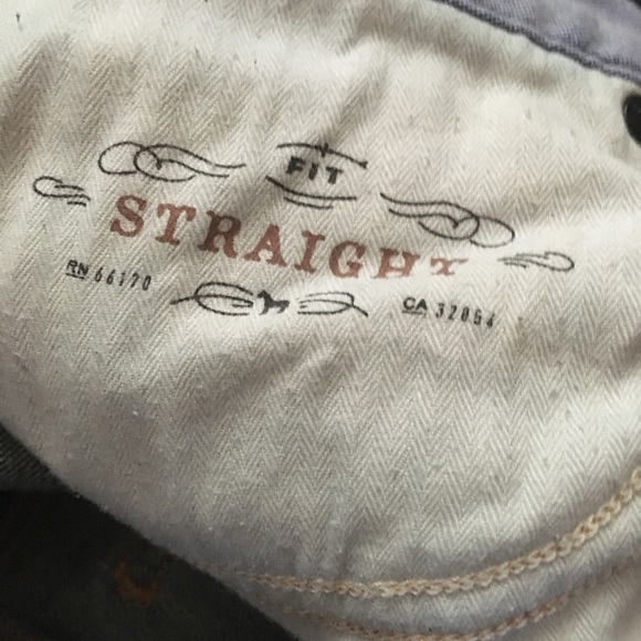 Anthropologie Dark Wash Straight Fit Jeans - Picture 5 of 8